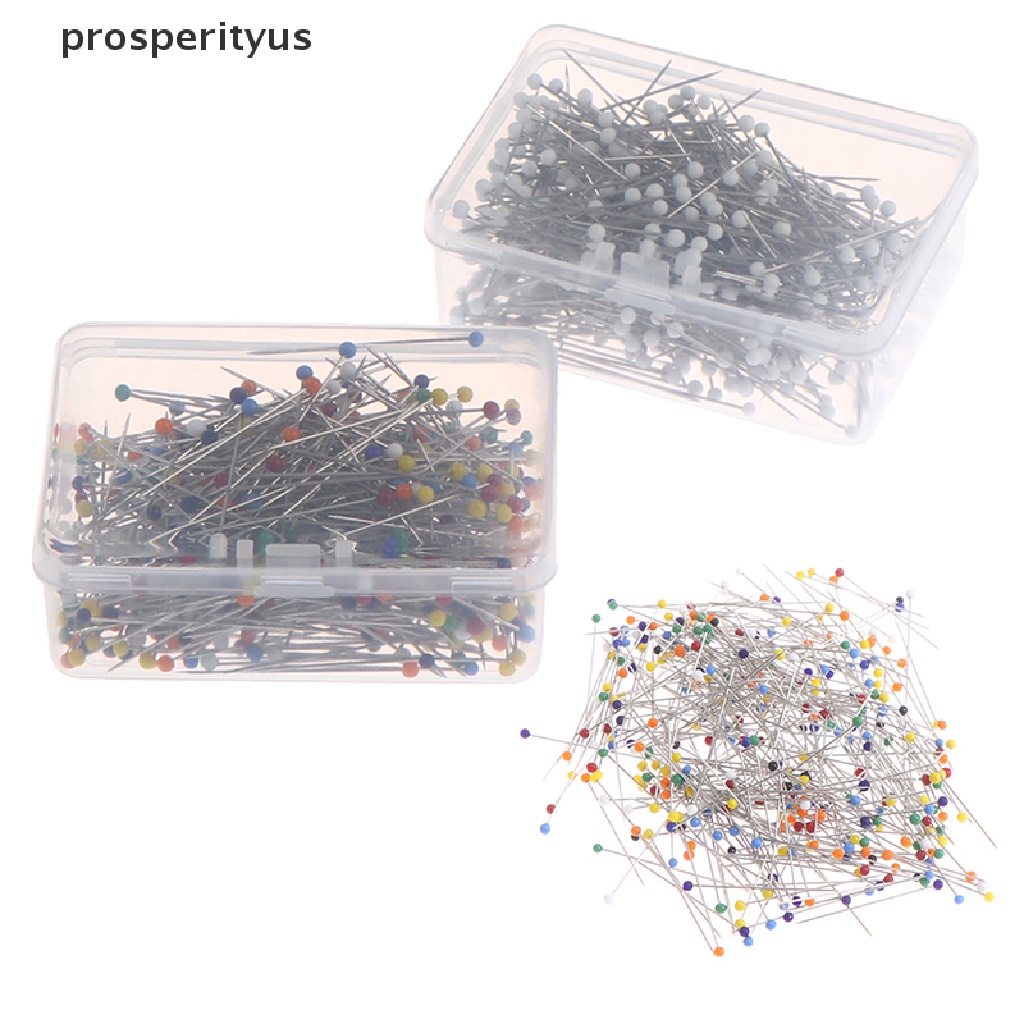 [prosperityus] Alfinetes De Costura Vidro De 38 Mm Para Joias , Ferramenta DIY [BR]