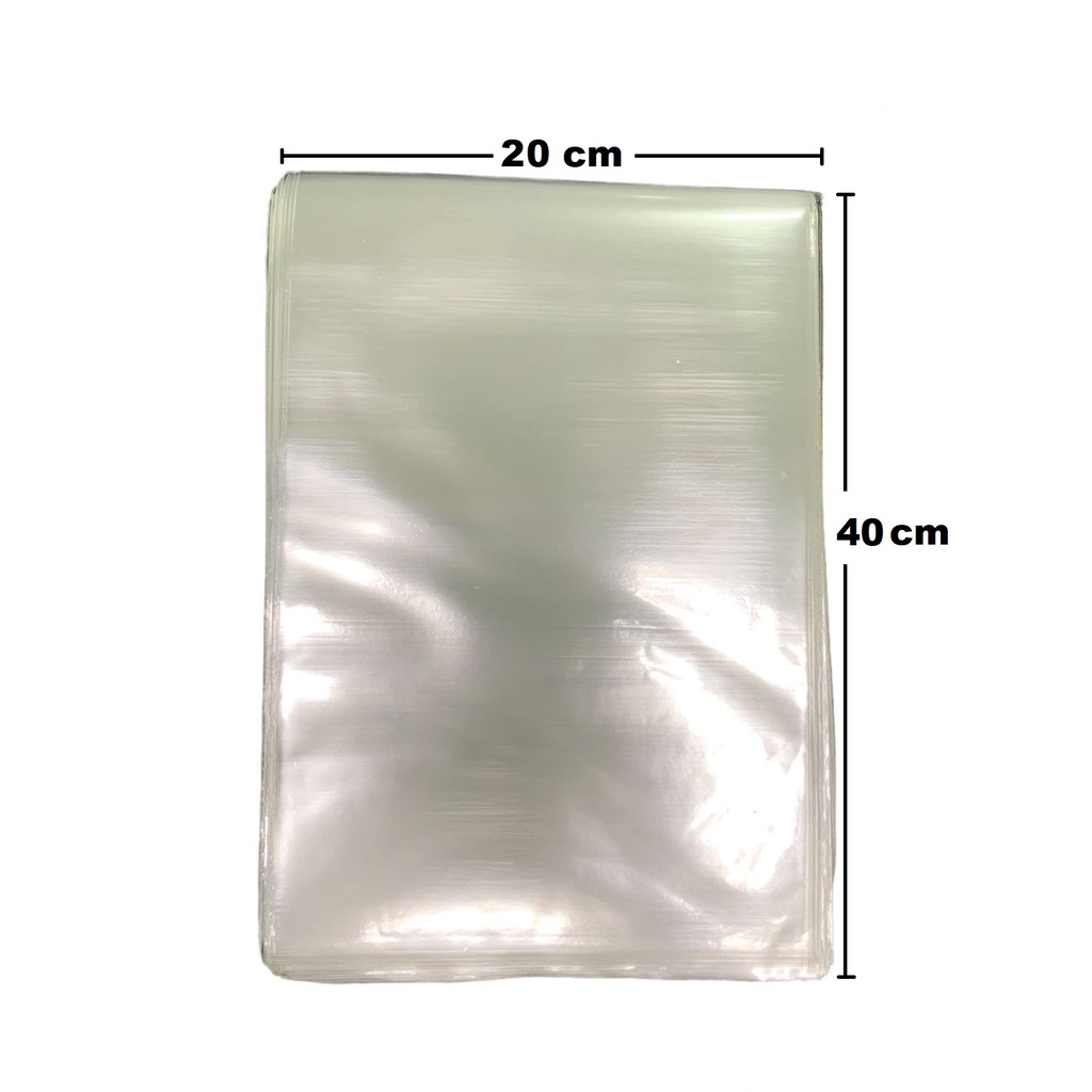 Saco Saquinho Transparente 20x40 PP Celofane 100 Unidades em Oferta na Shopee