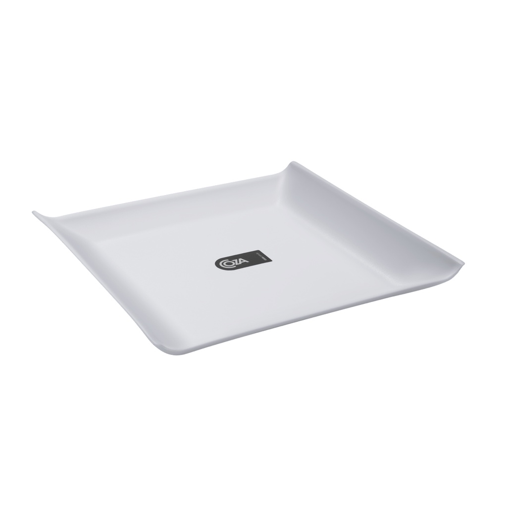 Prato Quadrado Casual Coza Cozy 20,6 x 20,6 x 2,6 cm Branco em Oferta na Shopee