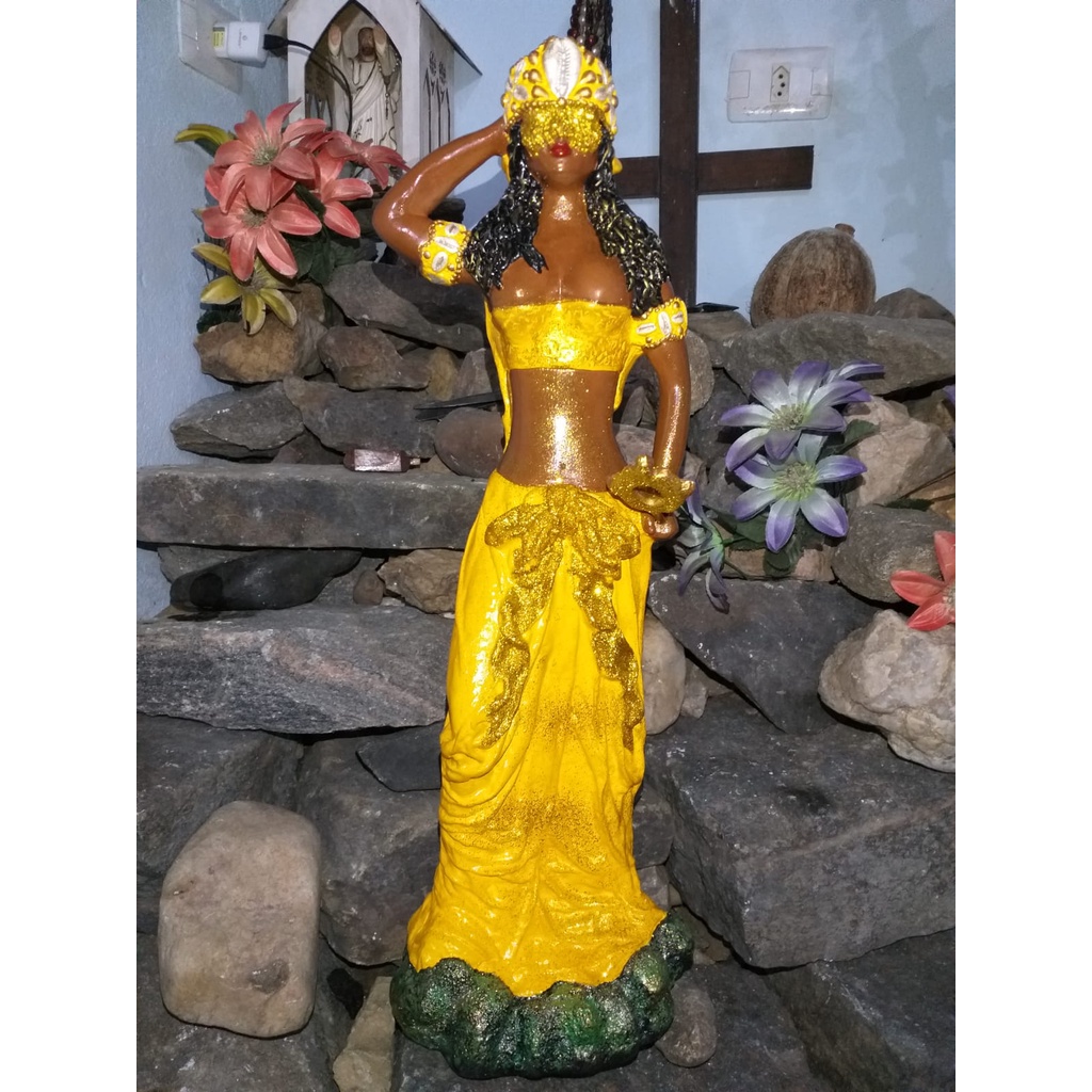 Escultura Orixá Oxum 60 cm