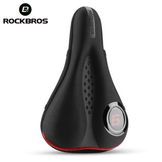 ROCKBROS Capa De Sela De Bicicleta Gel Líquido De Silicone Respirável Memória Esponja De Ciclismo Almofada MTB Acessórios