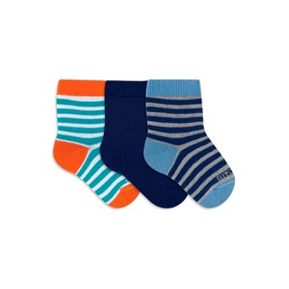 Kit com 3 Pares de Meia Cano Médio Baby com Lycra