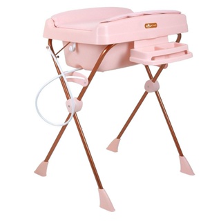 Banheira de Bebe Burigotto Millenia+ Mon Amour Rosa em Oferta na Shopee