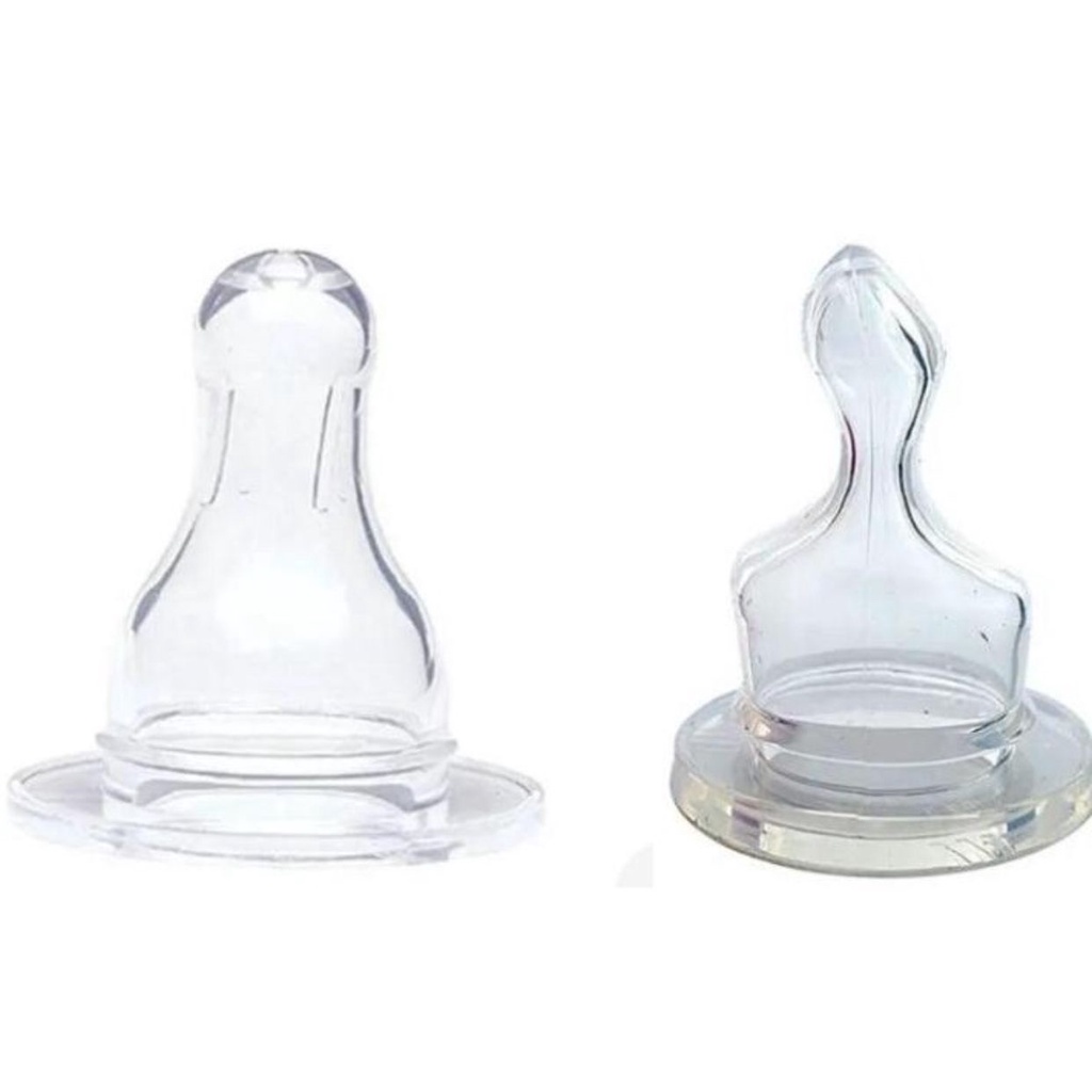 Kit c/ 3 Bicos para Mamadeira de Bebê