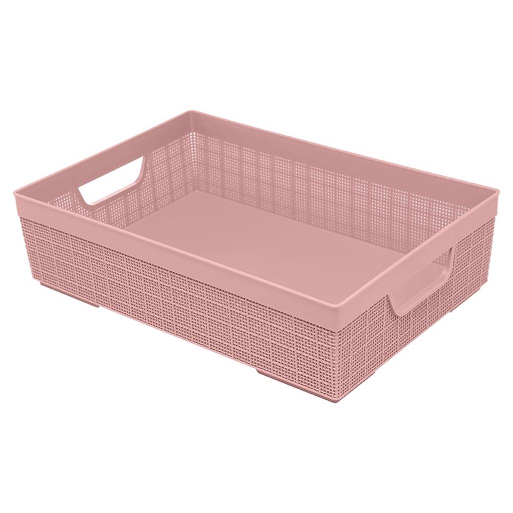 Cesta Organizadora Retangular Juta 5,2 Litros - Jaguar em Oferta na Shopee