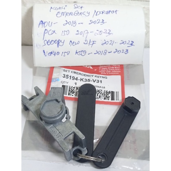 Chave De Ignição De Emergência Para adv 150 , PCX 160 , Vario 150 Novo , Scoopy 2KF