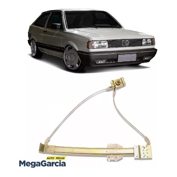 Maquina De Vidro Manual Gol Quadrado 88 89.. 93 94 Direito em Oferta na Shopee