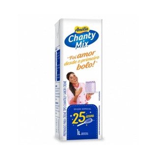 Chantilly Chantymix Amelia 1lt em Oferta na Shopee
