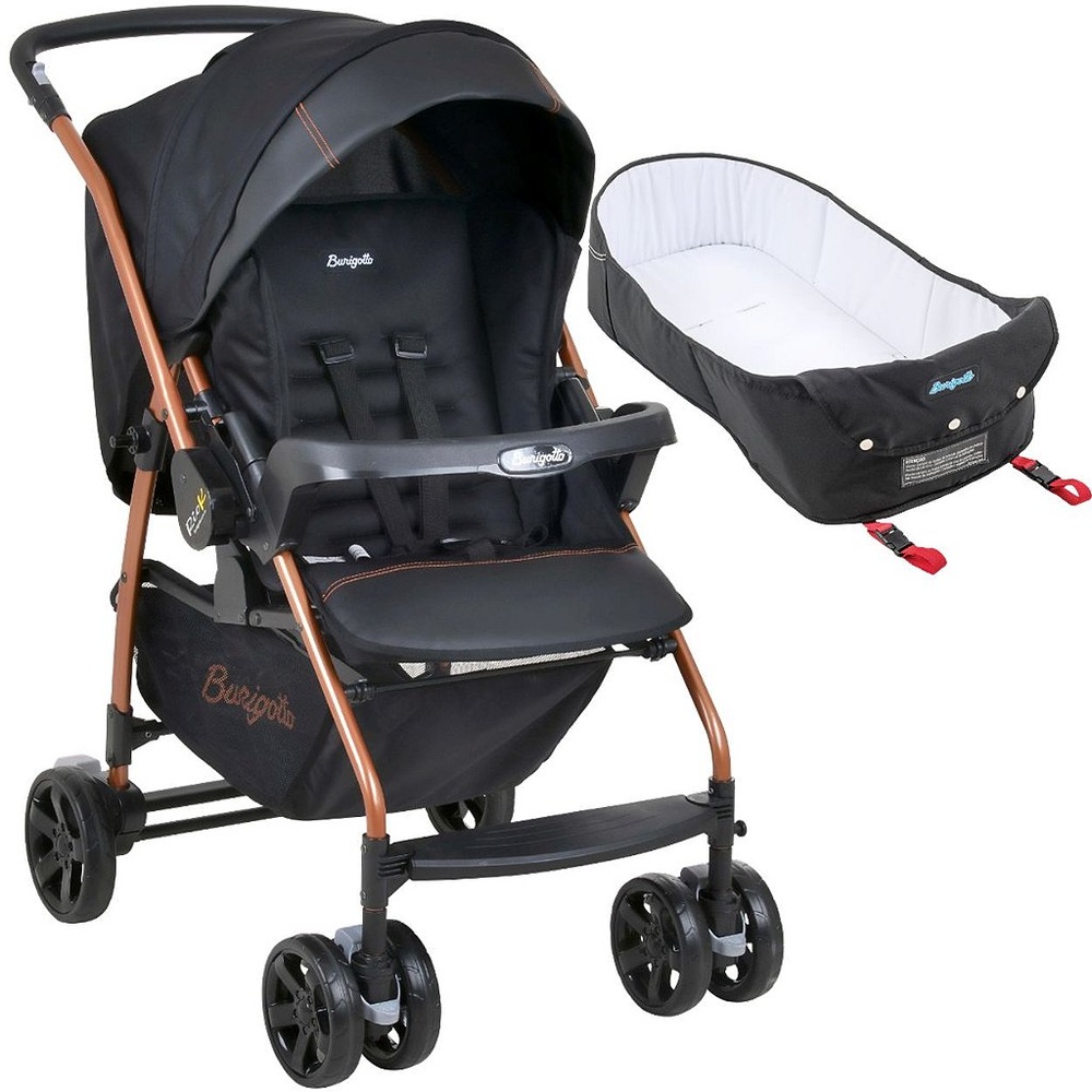 Carrinho de Bebe Ninho Pramette Burigotto Rio K Preto Cobre em Oferta na Shopee
