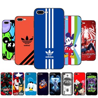 Capa Para iphone 7 PLUS 8 Protetora À Prova De Choque Tpu Soft Silicone Black