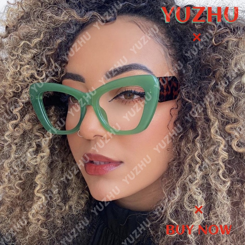 (YUZHU) Novo Design De Moda Óculos De Sol Coloridos Para Gatos Western Fashion Anti Blue Light Eyeglass em Oferta na Shopee