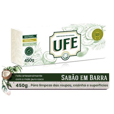 Sabão de Coco Pedra - 5x90g UFE