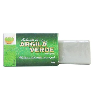 Kit 6 Sabonete em barra bionature de argila verde