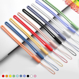 Alças De Pulso Cordão De Mão Tira De Silicone Para Câmera Telefônica Chaves Corrente Chaveiro Fofo