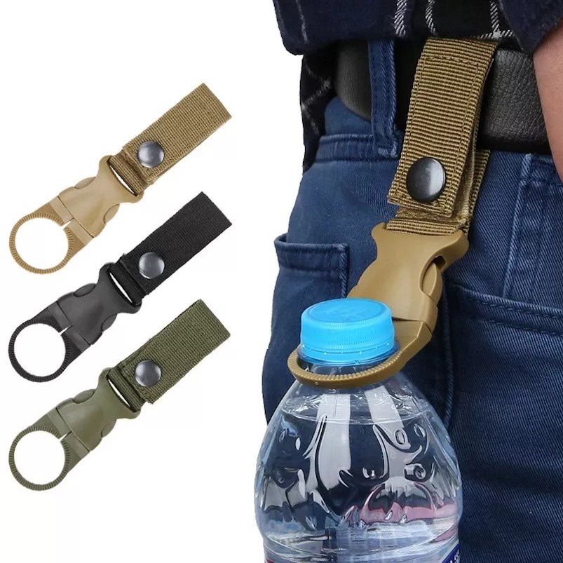 Suporte para garrafa de água tático para molle cinto