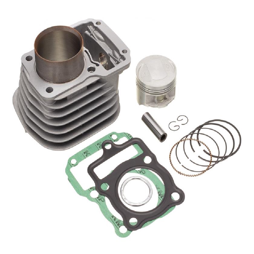 Kit Premium Cilindro Pistao Junta Anel Moto Bros 125 - 2003