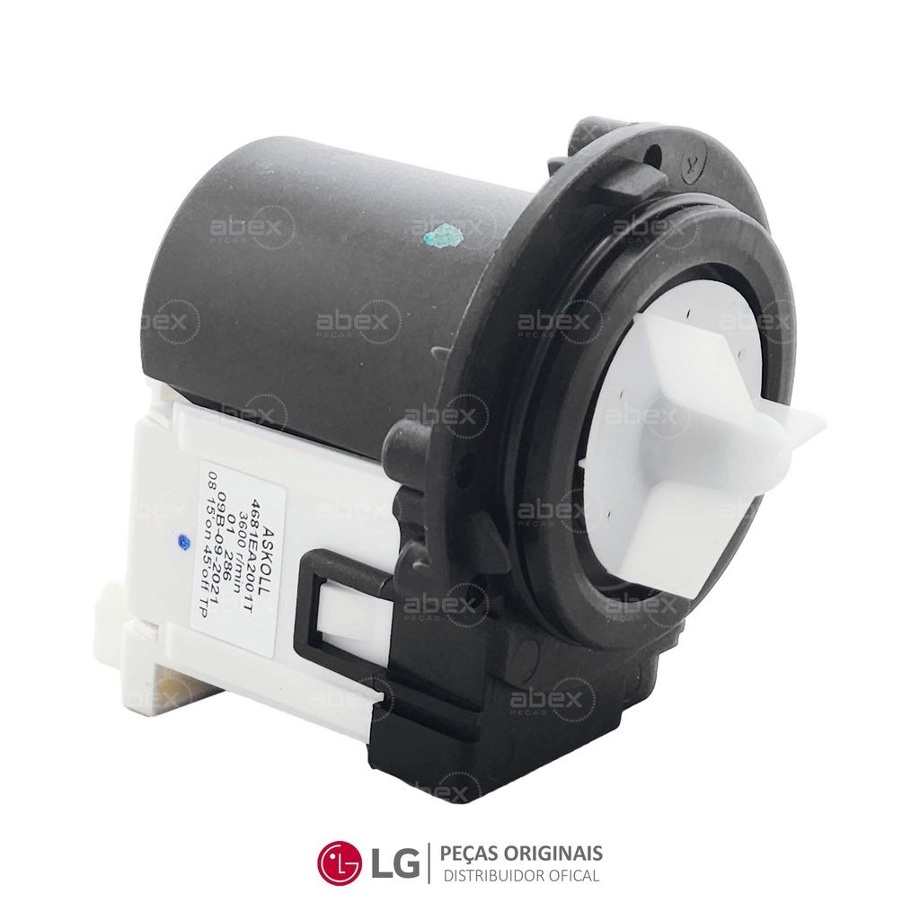 Eletrobomba De Drenagem Lava E Seca LG 110v 4681ea2001t