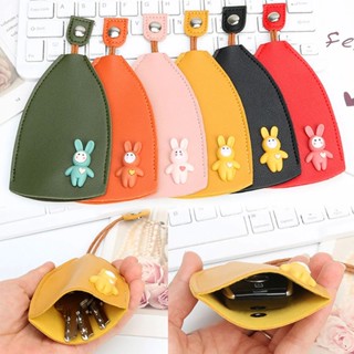 Lovely Unisex Car Key Holder Porta-Chaves Unisexo De Couro
