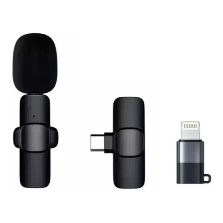MICROFONE DE LAPELA SEM FIO WIRELESS PROFISSIONAL EXCELENTE QUALIDADE K8