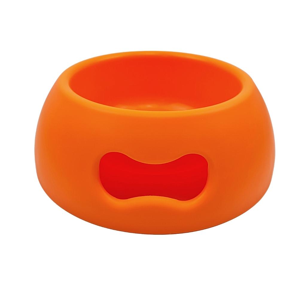 United Pets Pappy - Comedouro para Cachorro  - Cor Laranja - Tamanho P