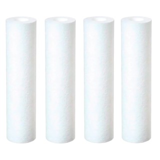 Kit 4 Filtro Refil Polipropileno Liso 9 3/4 1 5 10 20 Ou 50