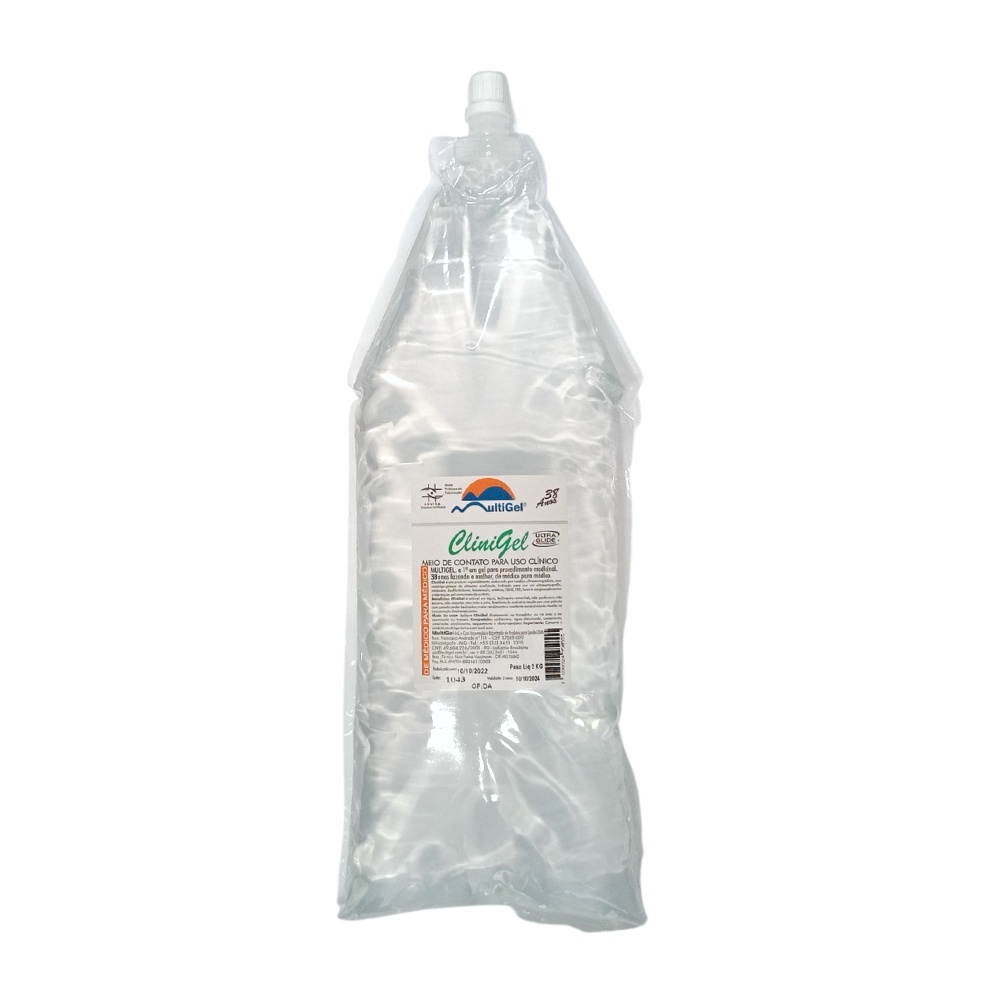 Gel Condutor Clínico CliniGel 2kg - Multigel em Oferta na Shopee