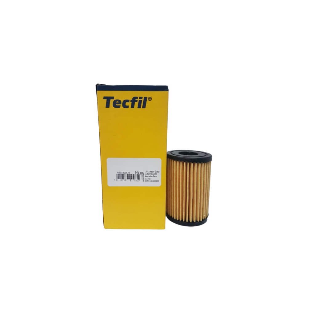Filtro de Óleo Tecfil PEL109 Mercedes Benz Classe A 160, A 190