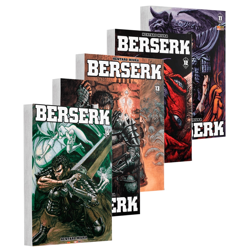 Mangás - Pack Berserk - Edição De Luxo - 11 a 15