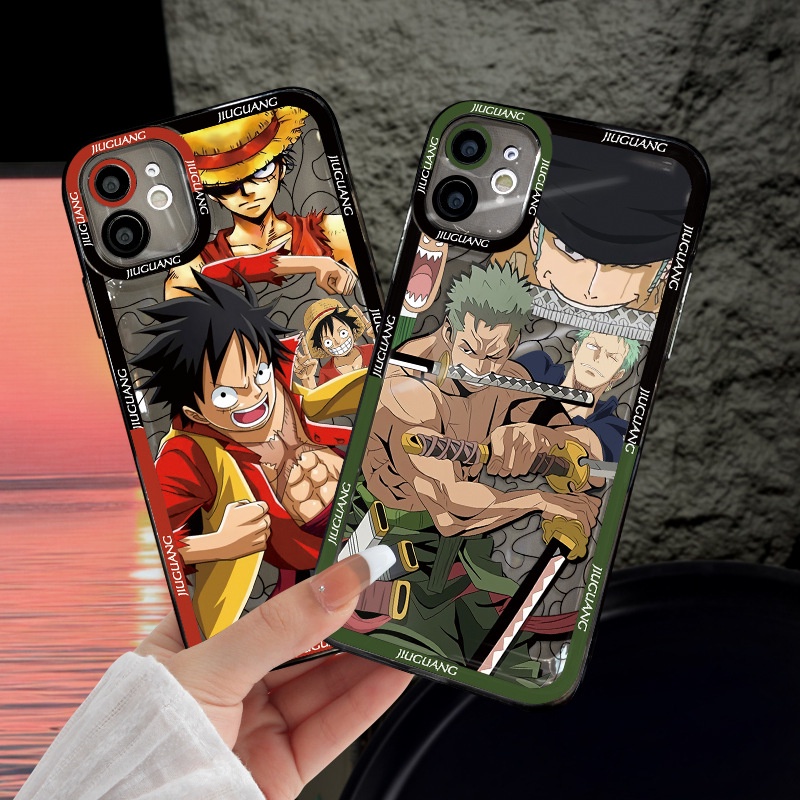 Anime One Piece Luffy Zoro Capa para iPhone 11 12 Pro Max Mini X XR XS Max  8 7 6 6S Plus SE 2020 Chapéu de palha Piratas Crew Silicone Macio  Coque-1_for_iphone12_Pro