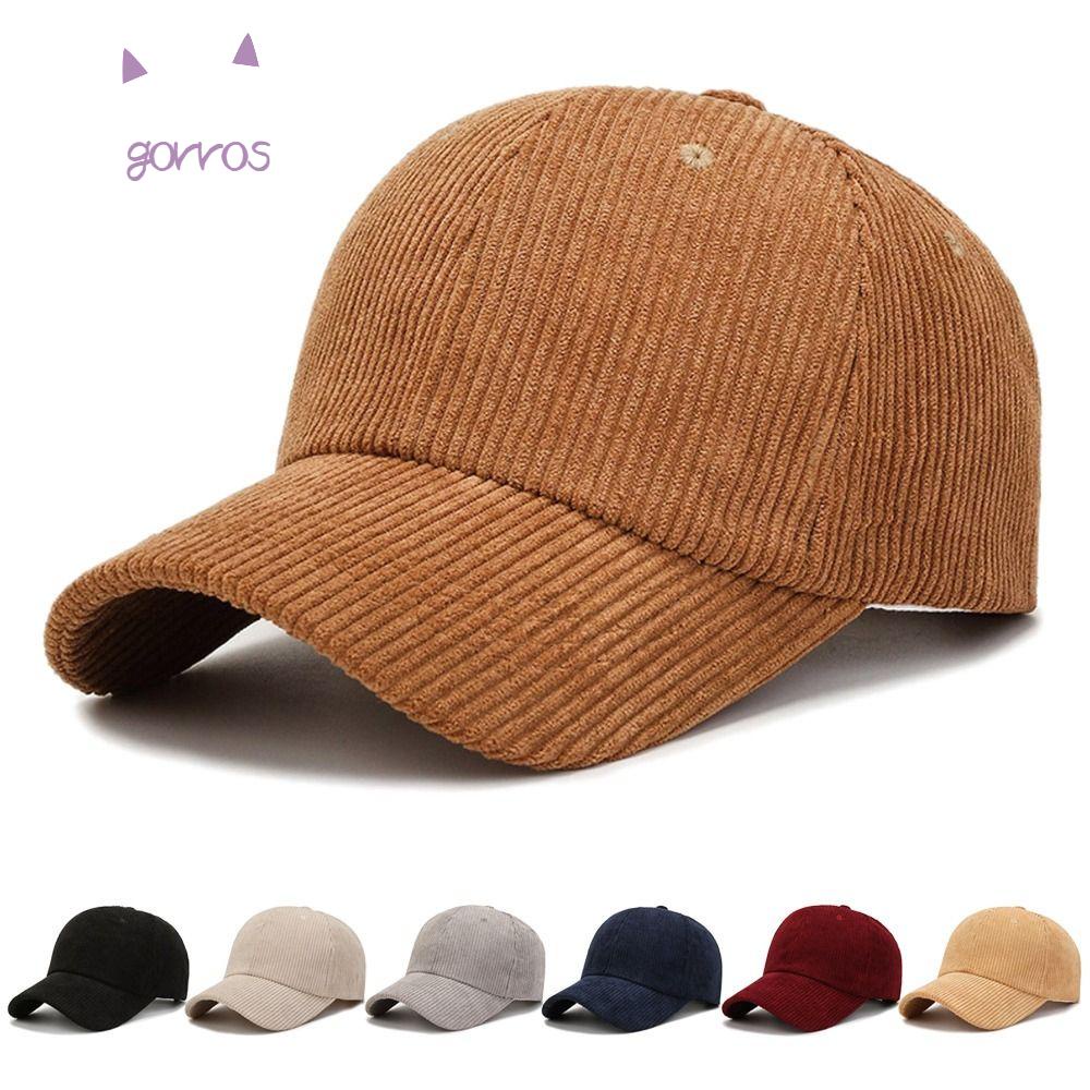 GORROS Veludo Boné De Beisebol Primavera Outono Mulheres Homens Ar Livre Baseball Chapéu em Oferta na Shopee