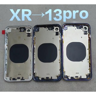 Diy Carcaça Para iPhone XR Como 13 Pro , Backshell 13pro Chasiss Substituição Free Flash E Capa