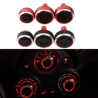 3X Ar Condicionado Botão De Controle De Para Carros Calor Nissan Novo Sunny March AC Knob Acessórios Automotivos