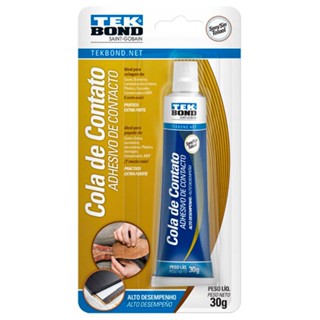 Cola De Contato 30G Blister Tek Bond