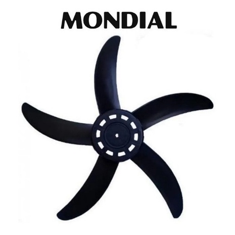 Hélice Circulador Mondial Ca-52/53 50cm 5 Pás Original