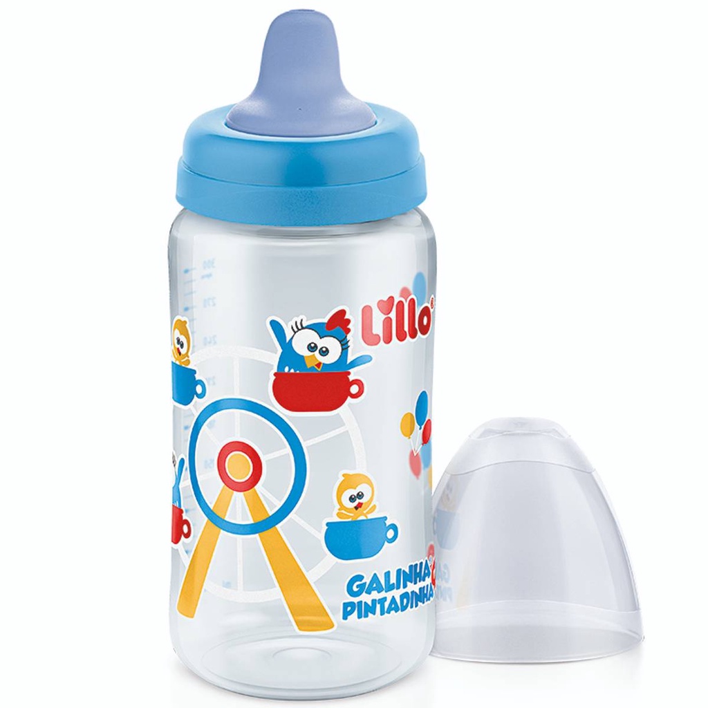 Detalhes do Kit 2 Copos de Treinamento Galinha Pintadinha 300ml - Lillo