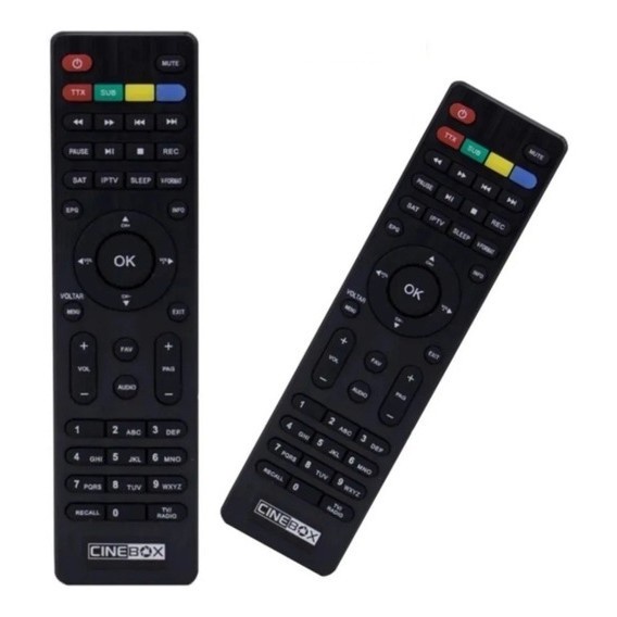 Controle Remoto Receptor Cinebox Fantasia Supremo Linha X Z E (Cine box) 7500 NEF lb23