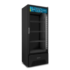 Expositor Vertical Metalfrio Optima 572l 1 Porta Preto 127V VB52AH