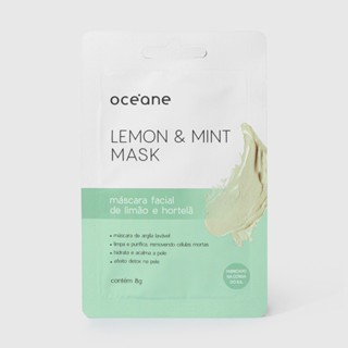 Máscara Facial de Limão e Hortelã - Lemon And Mint Mask 8g