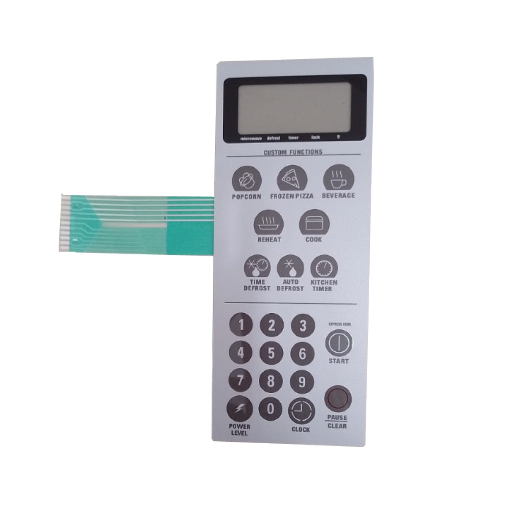 MEMBRANA COMPATIVEL MICROONDAS GE MOGE 031ADI/MG - 031 ADI