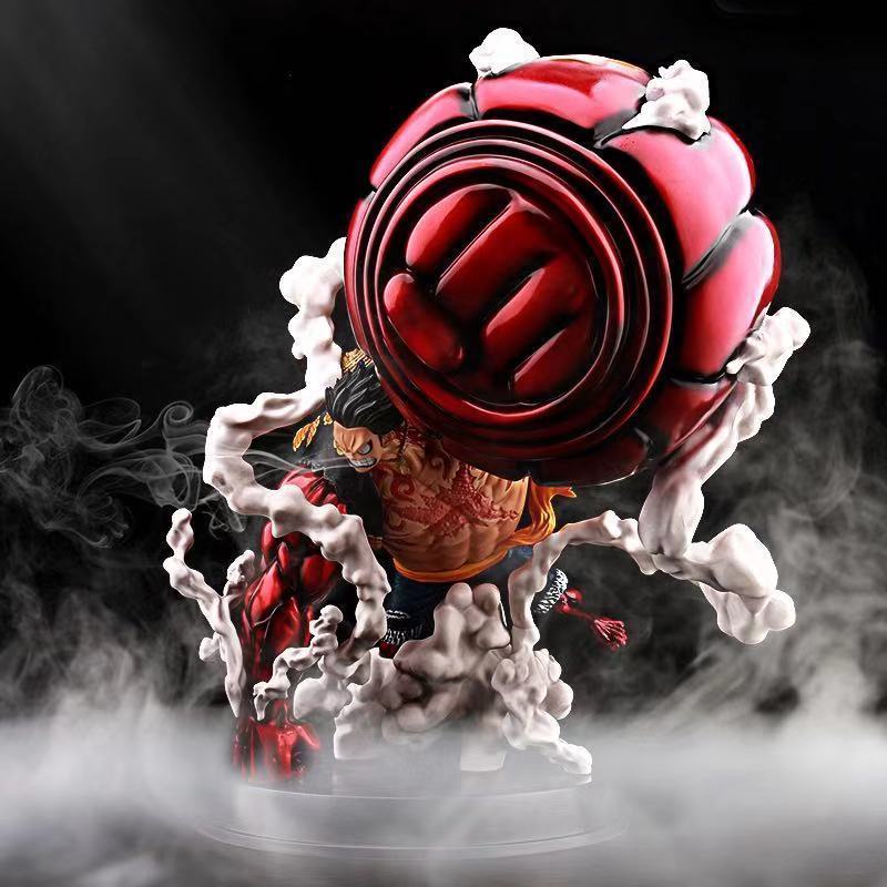 Với chiếc tượng Luffy King Gear 4, fan hâm mộ sẽ có một món đồ chơi cực kỳ đáng yêu và độc đáo để trang trí không gian cá nhân hay sưu tầm. Hãy xem và cảm nhận tinh hoa từ ý tưởng sáng tạo của nhà thiết kế.