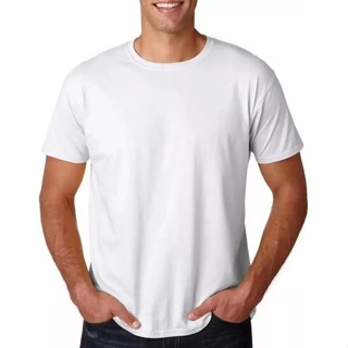 Camiseta Branca ou Cinza Mescla Masculina Adulto Malha 100% Poliéster/ Sublimação