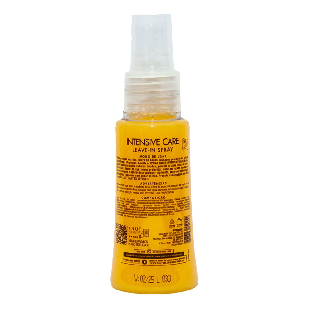 KNUT Leave-in Spray Intensive Care Therm Protector 70ml — imagem 2 de 2