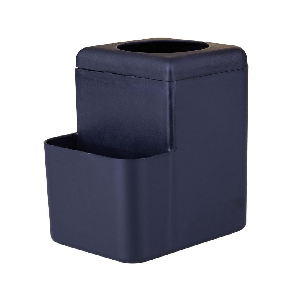 Detalhes do Kit Pia Lixeira com Organizador Dasplast 0172 Preto