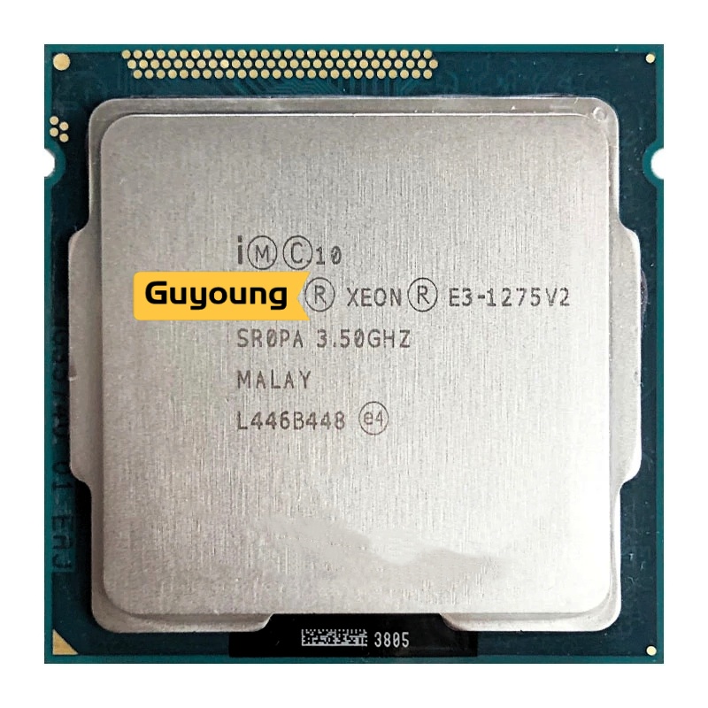 Xeon E3-1275V2 E3 1275 V2 3,5 GHz Processador De CPU Quad-Core Usado 8M 77W LGA 1155
