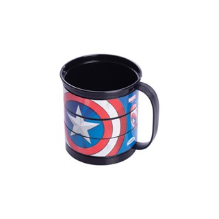 Caneca de Plástico Divertida 360 ml Capitao America
