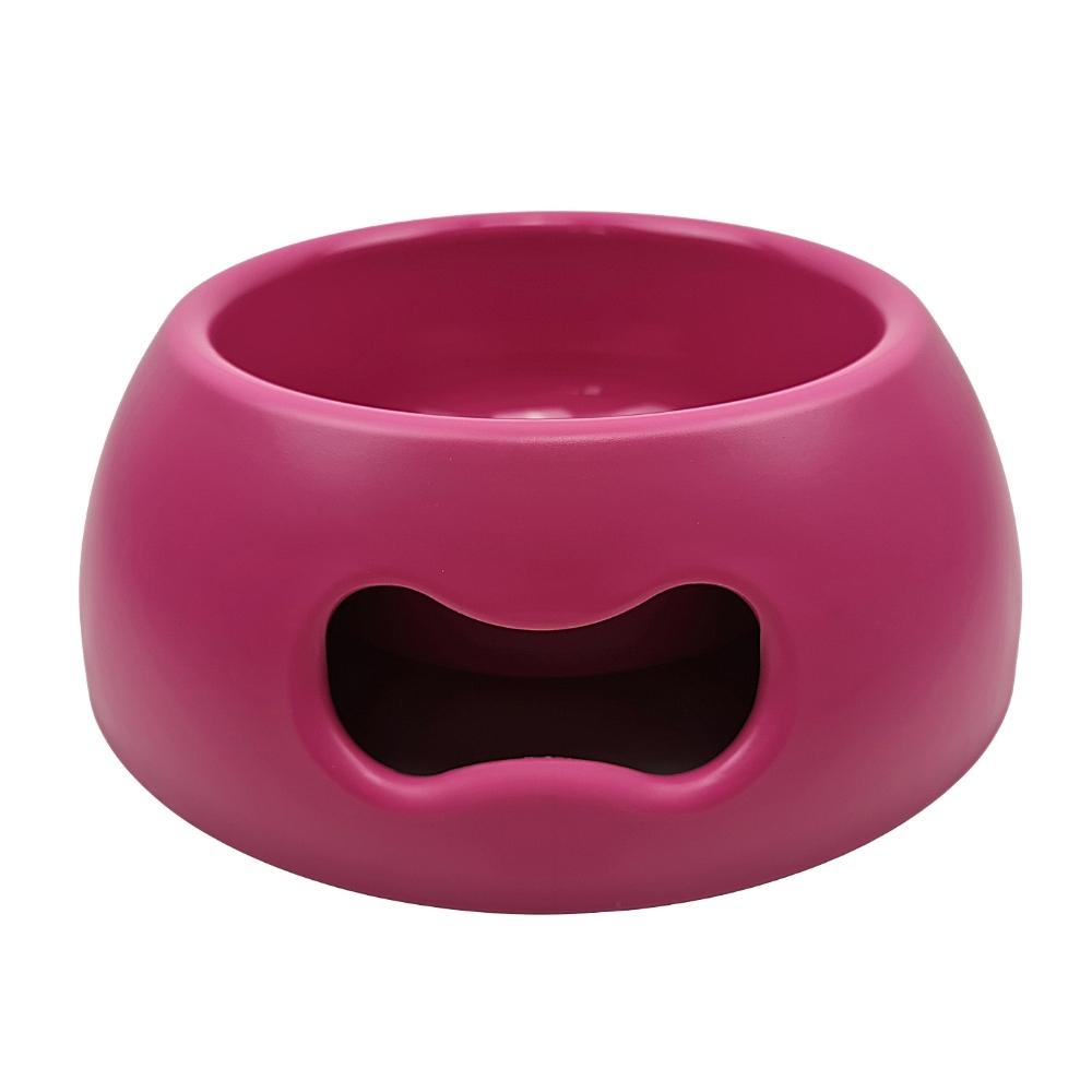 United Pets Pappy - Comedouro para Cachorro  - Cor Cereja - Tamanho M
