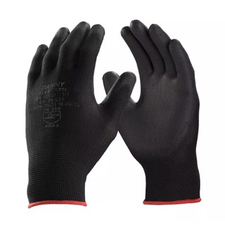 Luva Protecao Tricotada Nylon Poliuretano Sem Forro Danny