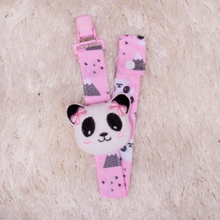 Prendedor de chupeta com clip e bichinho de pelúcia em Oferta na Shopee