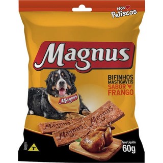 Magnus Bifinho Mastigável Sabor Frango 60g em Oferta na Shopee