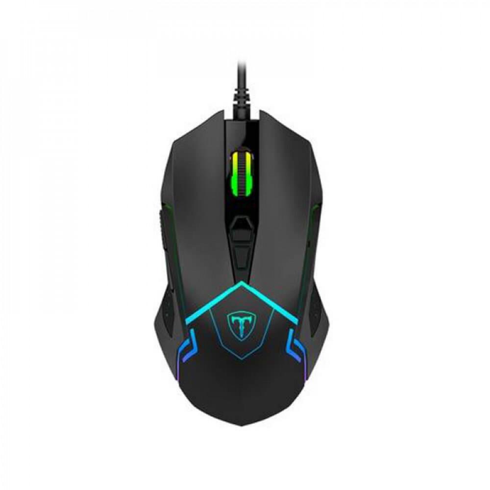 Mouse Gamer USB Óptico 7 botões c/ LED RGB Senior - T-TGM205 preto - T-Dagger